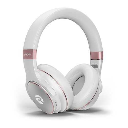 Raycon - H20 Wireless Noise-Cancelling Over-the-Ear Headphones - Rose