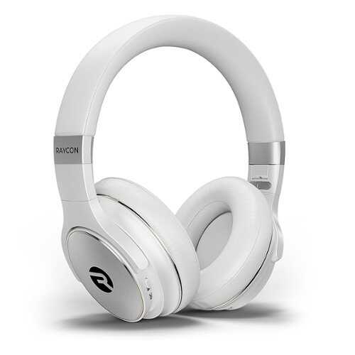 Raycon - H20 Wireless Noise-Cancelling Over-the-Ear Headphones - White