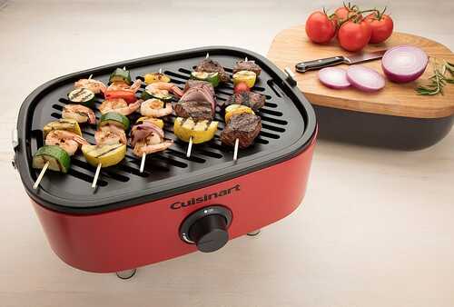 Rent to own Cuisinart - Venture™ Portable Gas Grill - Black/Red
