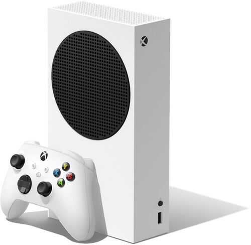 Rent to own Microsoft - Geek Squad Certified Refurbished Xbox Series S 512GB All-Digital Console (Disc-free Gaming) - White