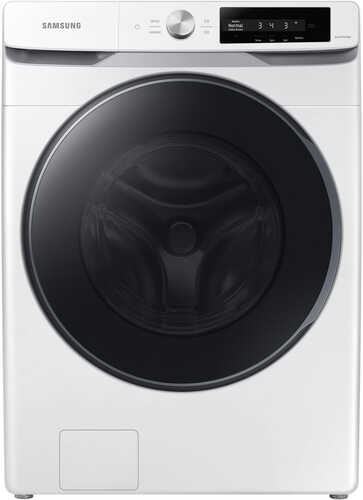 Rent to own Samsung - 4.5 cu. ft. Large Capacity Smart Dial Front Load Washer with Super Speed Wash - White