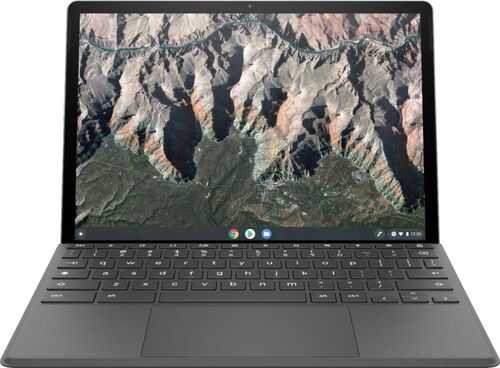 HP - 11" Touch Screen Chromebook - Qualcomm Snapdragon - 8GB Memory - 64GB eMMC - Natural Silver & Shade Gray