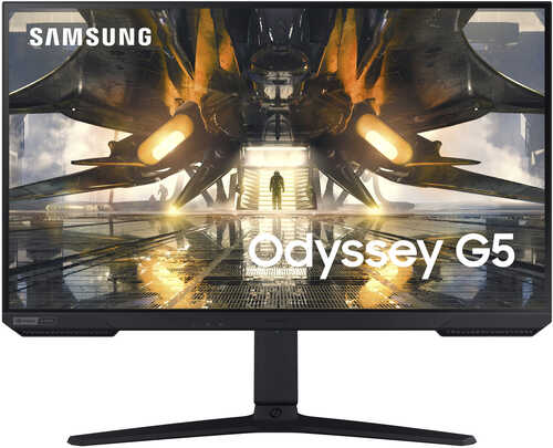 Samsung - Odyssey G5 27" IPS 1ms QHD FreeSync & G-Sync Compatible Gaming Monitor with HDR - Black