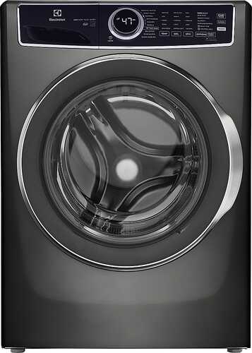Rent to own Electrolux - 4.5 Cu.Ft. Stackable Front Load Washer with Steam and LuxCare Plus Wash System - Titanium