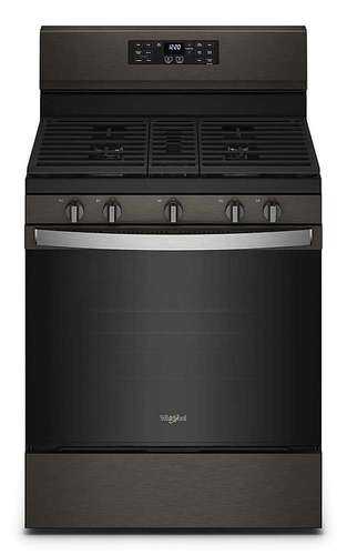 Rent to own Whirlpool - 5.0 Cu. Ft. Whirlpool® Gas Burner Range with Air Fry for Frozen Foods