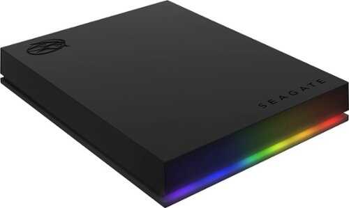 Rent to own Seagate - FireCuda Gaming 2TB External USB 3.2 Gen 1 Hard Drive with RGB LED Lighting