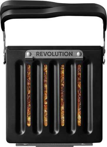 Revolution Cooking - Panini Press for Revolution InstaGLO Toasters - Gray