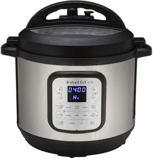 Instant Pot - 6Qt Crisp Pressure Cooker Air Fryer - Silver