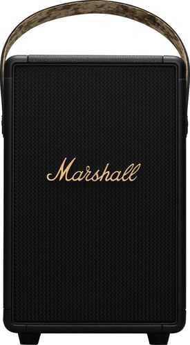 Rent to own Marshall - Tufton Portable Bluetooth Speaker - Black & Brass