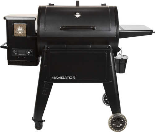 Rent to own Pit Boss - Navigator 850 Wood Pellet Grill with Grill Cover - Dark Grey