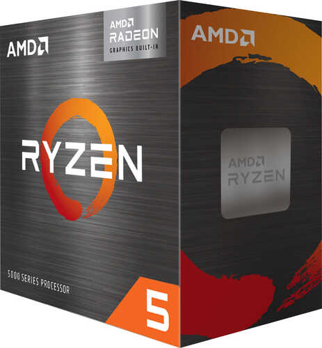 Rent to own AMD - Ryzen 5 5600G 6-Core - 12-Thread - (4.4 GHz Max Boost) Unlocked Desktop Processor
