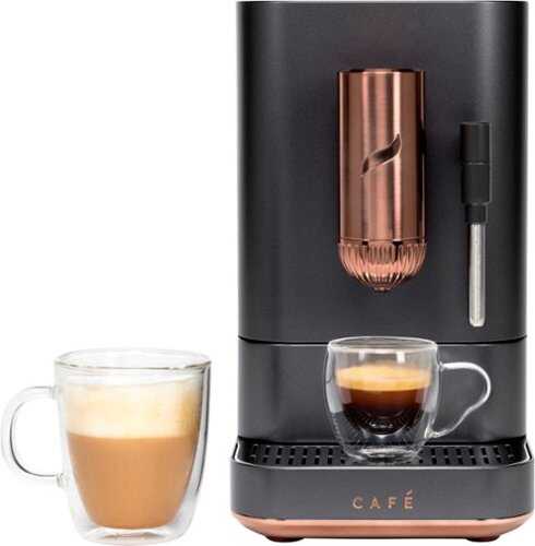 Café - Affetto Espresso Machine with 20 bars of pressure, Milk Frother and Built-In Wi-Fi - Matte Black
