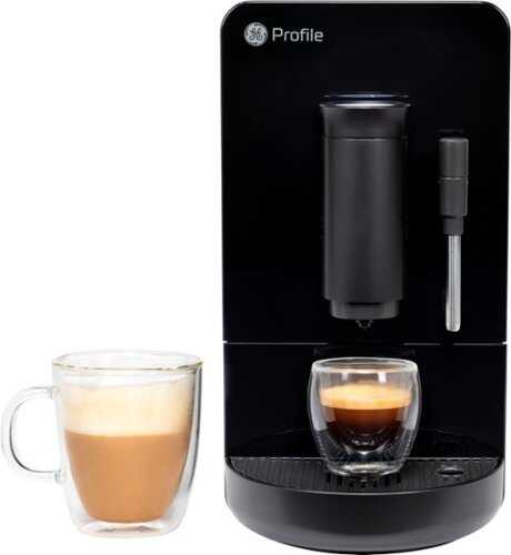 GE Profile - Espresso Machine with 20 bars of pressure, Milk Frother and Built-In Wi-Fi - Black