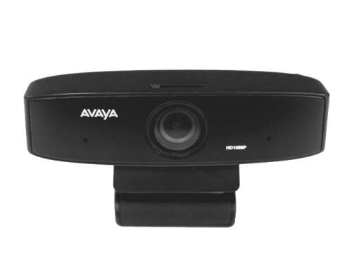Avaya - Huddle Camera Webcam for Laptops - Black