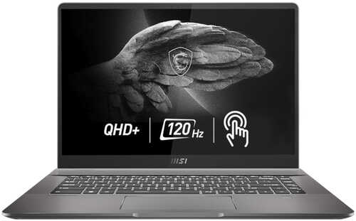 MSI - Creator Z16 16" QHD+ Touch Screen Laptop - Intel Core I9 - NVIDIA Geforce RTX 3060 - 2TB SSD - 32GB Memory - Lunar Gray