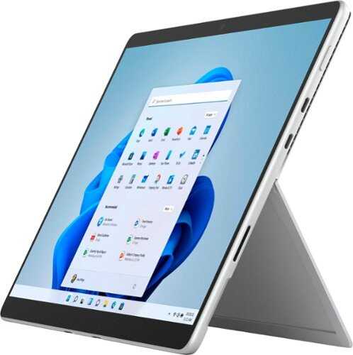 Rent To Own - Microsoft - Surface Pro 8 – 13” Touch Screen – Intel Evo Platform Core i5 – 8GB Memory – 512GB SSD – Device Only (Latest Model) - Platinum