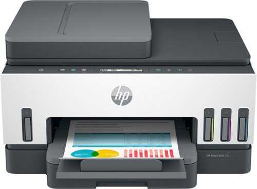 Rent to own HP - Smart Tank 7301 Wireless All-In-One Inkjet Printer - White & Slate
