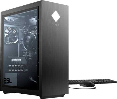 HP OMEN - 25L Gaming Desktop - Intel Core i7 - 16GB Memory - NVIDIA® GeForce RTX™ 2060 SUPER - 512GB SSD + 1TB HDD - Shadow Black