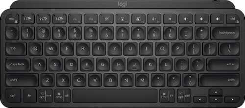 Rent to own Logitech - MX Keys Mini Wireless Bluetooth Scissor Keyboard with Backlit Keys - Black
