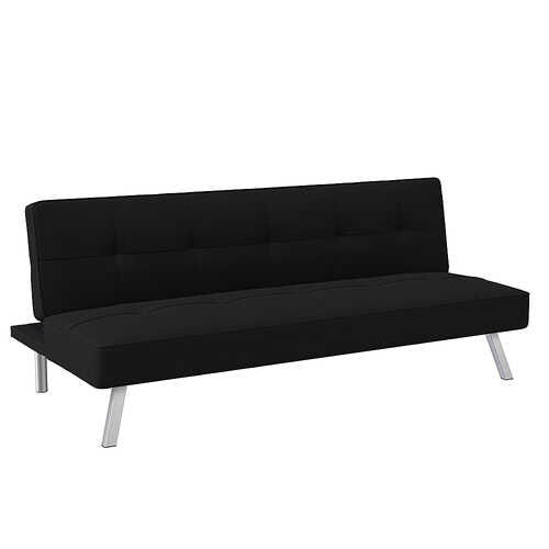 Serta - Cali Convertible Sofa in - Black
