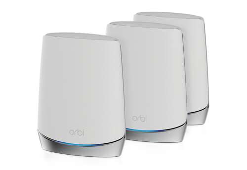 Rent to own NETGEAR - Orbi AX3000 Tri-Band Mesh Wi-Fi System (3-pack)