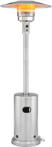 Rent to own Insignia™ - Standing Patio Heater - Stainless Steel