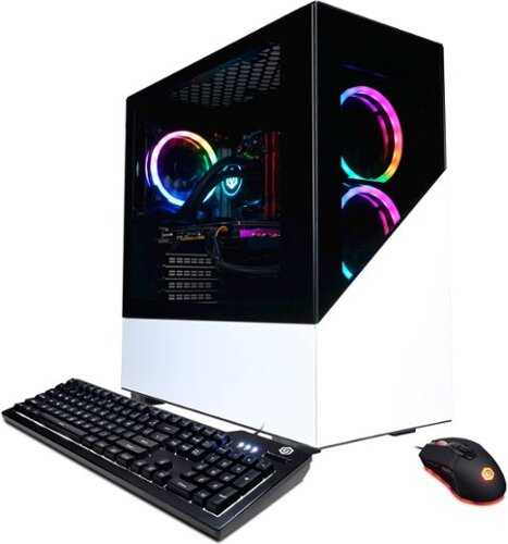 CyberPowerPC - Gamer Supreme Gaming Desktop - AMD Ryzen 7 5700G - 16GB - NVIDIA GeForce RTX 3070 - 1TB SSD - White