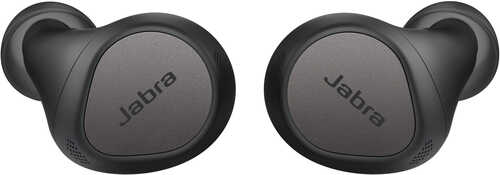Jabra - Elite 7 Pro True Wireless Active Noise Cancelling In-Ear Headphones - Titanium Black