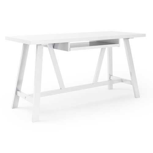 Simpli Home - Dylan Desk - White