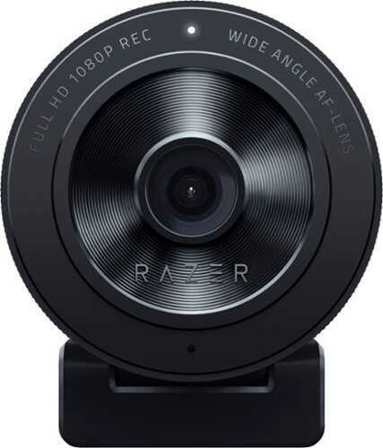 Razer - Kiyo X Webcam with Full HD Streaming - Black