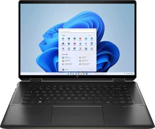 HP - Spectre 2-in-1 16" UHD+ Touch-Screen Laptop - Intel Core i7 - 16GB Memory - 1TB SSD +32GB Optane - Nightfall Black