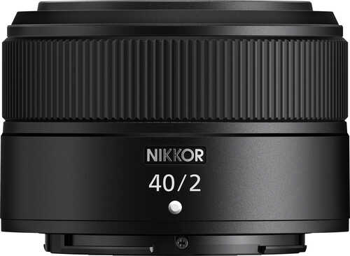 NIKKOR Z 40mm f/2 Standard Prime Lens for Nikon Z Cameras - Black