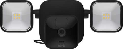 Blink - Outdoor Camera + Floodlight Kit - 1 Camera, wireless, HD floodlight mount and smart security camera - Black