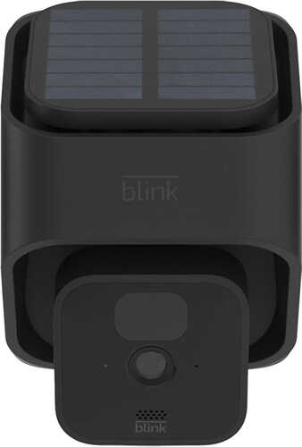 Blink - Outdoor Add-On Camera + Solar Panel Charging Mount - 1 Camera Kit, wireless, HD smart security camera, solar-powered