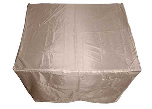 Rent to own AZ Patio Heaters Square Fire Pit Cover - Tan