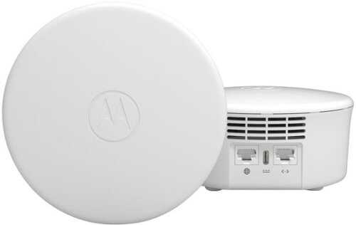 Rent to own Motorola - AX1800 Mesh WiFi Router/Extender - 3 pack - White