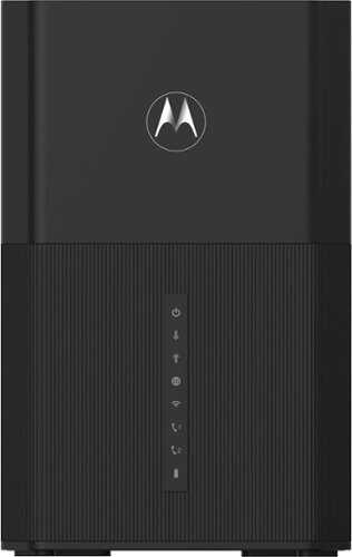 Rent to own Motorola - DOCSIS 3.1 modem + AX6000 router + voice - Black