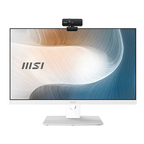 MSI - AIO 23.8 FHD IPS-Grade LED i7-1165G7 IrisXe 16GB 512GB SSD Win10H - White