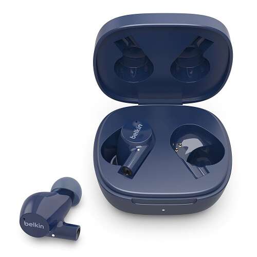 Belkin - SOUNDFORM Rise True Wireless Earbuds - Blue