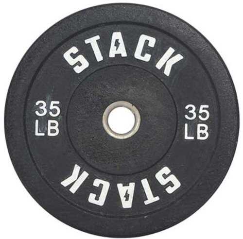 Stack Fitness - Stack Weight Plates 35LB - Black