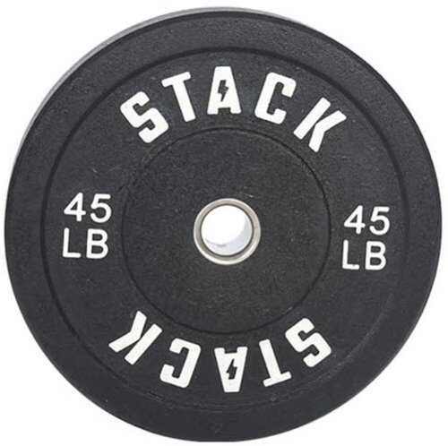Rent to own Stack Fitness - Stack Weight Plates 45LB - Black
