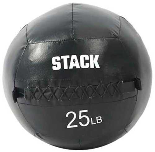 Stack Fitness - 25LB Medicine Ball - Black