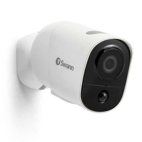 Swann - 1080p Xtreem Cam, Wireless Indoor/Outdoor - White