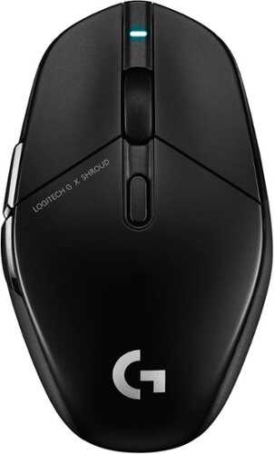 Rent to own Logitech - G303 Shroud Edition Wireless Optical Gaming Mouse with 25K HERO sensor - Black