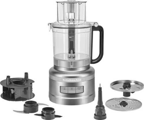 Rent to own KitchenAid - 13-Cup Food Processor with Work Bowl - Contour Silver