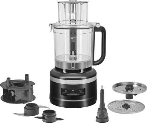 KitchenAid 13-Cup Food Processor - Black matte