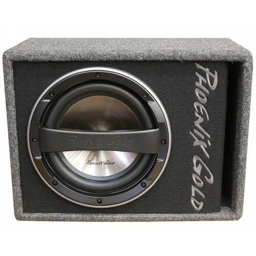 Rent to own Phoenix Gold - Z 12” Active Loaded Subwoofer Enclosure with Integrated 160W Amp - Black/Charcoal