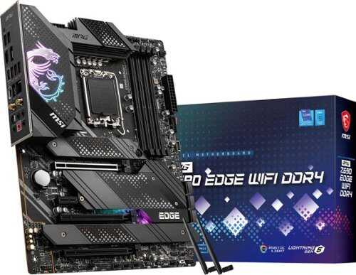 Rent to own MSI - MPG Z690 EDGE WIFI DDR4 Socket LGA 1700 USB 3.2 Intel Motherboard