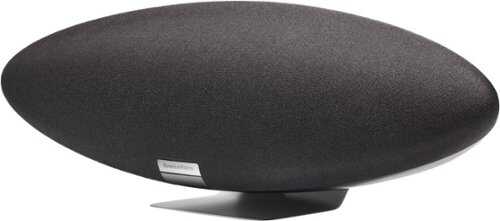 Rent to own Zeppelin Speaker with Wireless Streaming via iOS and Android Compatible Bowers & Wilkins Music App with Built-In Alexa - Midnight Grey
