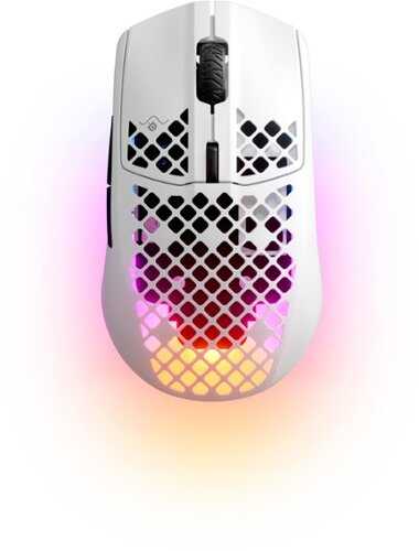Rent to own SteelSeries - Aerox 3 2022 Edition Wireless Optical Gaming Mouse with Ultra Lightweight Design - Snow